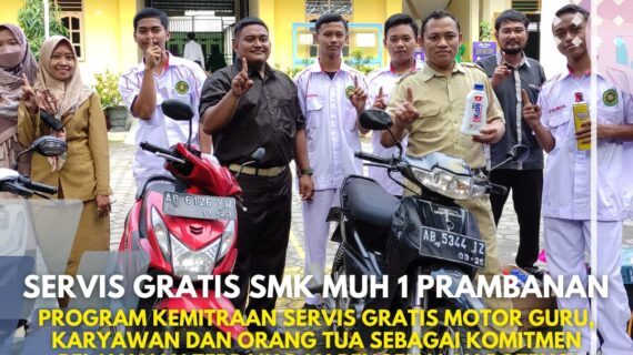 Servis Gratis SMK Muh 1 Prambanan